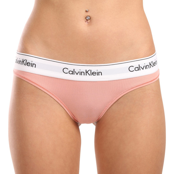 Stringtrosor för kvinnor Calvin Klein rosa (F3786E-LWG)