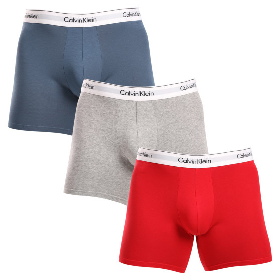 3PACK Boxershorts för herrar Calvin Klein multicolour (NB2381A-N2I)