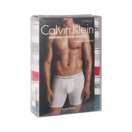 3PACK Boxershorts för herrar Calvin Klein multicolour (NB2381A-N2I)