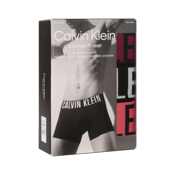 3PACK Boxershorts för herrar Calvin Klein svart (NB3612A-MDL)