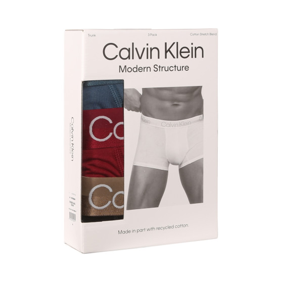 3PACK Boxershorts för herrar Calvin Klein multicolour (NB2970A-MCI)