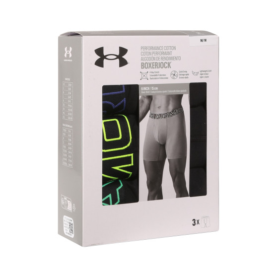 3PACK Boxershorts för herrar Under Armour multicolour (1383889 002)