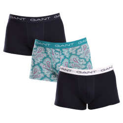 3PACK Boxershorts för herrar Gant multicolour (902413033-340)