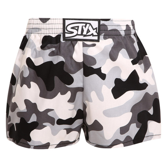 3PACK shorts för barn Styx art classic rubber flerfärgad (3J14779)