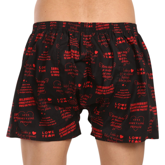 3PACK Boxershorts för herrar Styx art classic rubber flerfärgad (3A17789)