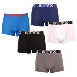 5PACK boxershorts för män Styx sport elastisk flerfärgad (5G0908137)