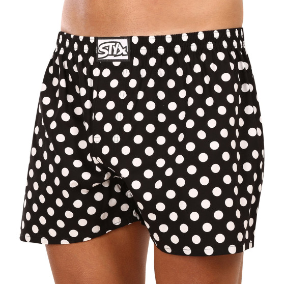 3PACK Boxershorts för herrar Styx art klassiskt gummi överdimensionerat flerfärgad (3E11860)