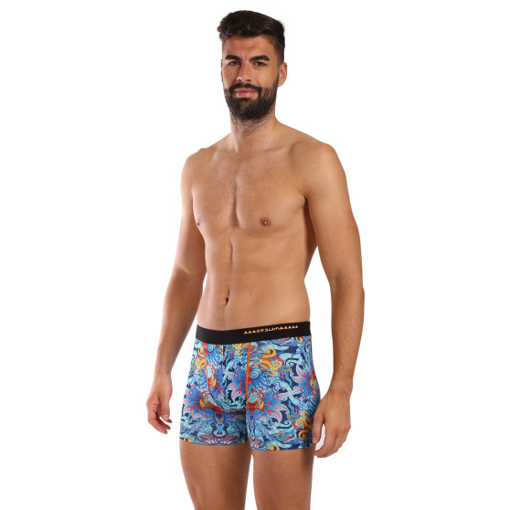 69SLAM Boxershorts för män BLUE HABITAT (MBYBUH-PO)