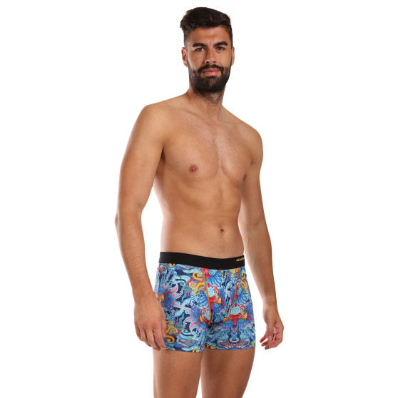 69SLAM Boxershorts för män BLUE HABITAT (MBYBUH-PO)