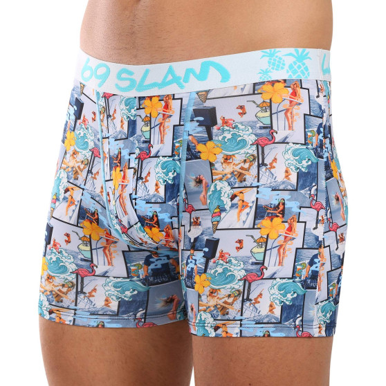 69SLAM Boxershorts för män SUMMER YACHT (MBYSYH-PO)