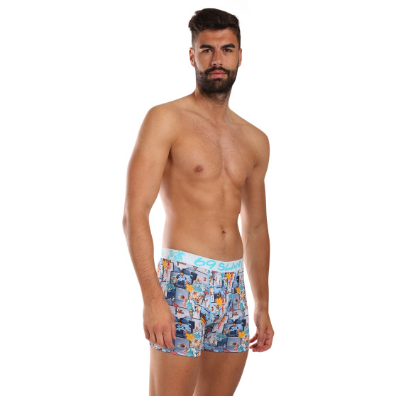 69SLAM Boxershorts för män SUMMER YACHT (MBYSYH-PO)