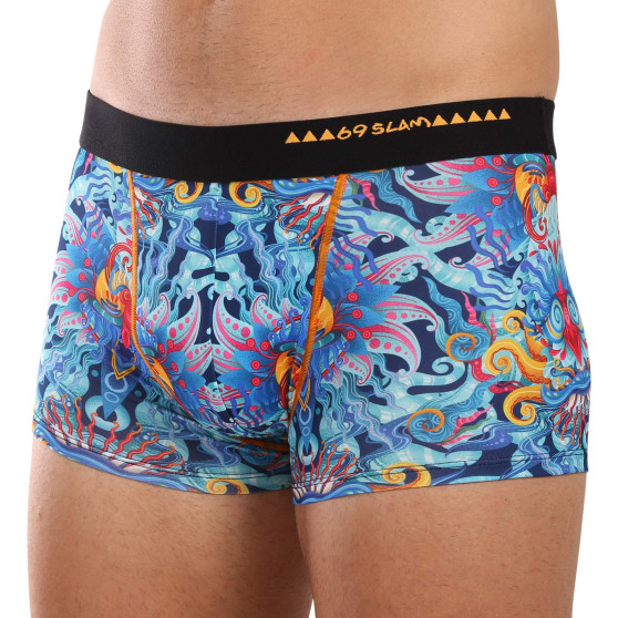 69SLAM Boxershorts för män Hip BLUE HABITAT (MSYBUH-PO)