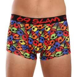 69SLAM Boxershorts för män höft bambu SKULL CONE (MHBSKC-BB)