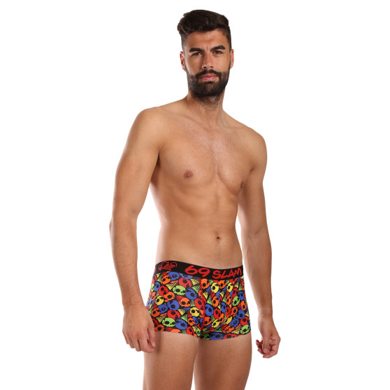 69SLAM Boxershorts för män höft bambu SKULL CONE (MHBSKC-BB)