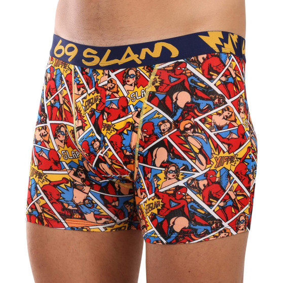 69SLAM Boxershorts herr passform bambu PERVERT HERO (MPBPVO-BB)