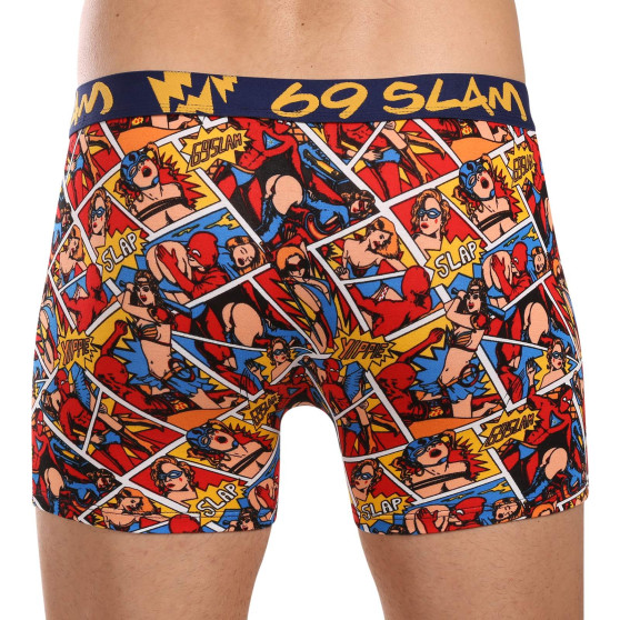 69SLAM Boxershorts herr passform bambu PERVERT HERO (MPBPVO-BB)