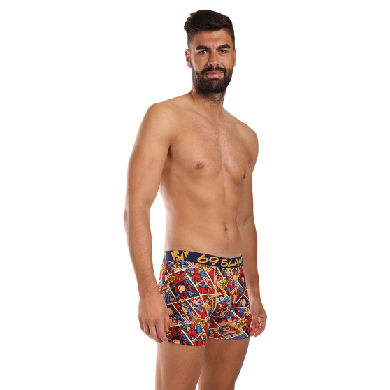 69SLAM Boxershorts herr passform bambu PERVERT HERO (MPBPVO-BB)