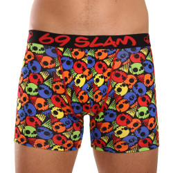 69SLAM Boxershorts herr passform bambu SKULL CONE (MPBSKC-BB)