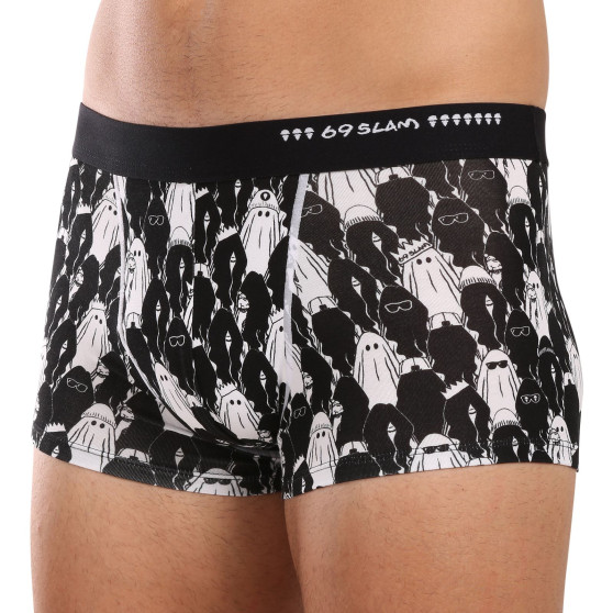 69SLAM Boxershorts för män höftbambu GHOST (MHBGHS-BB)