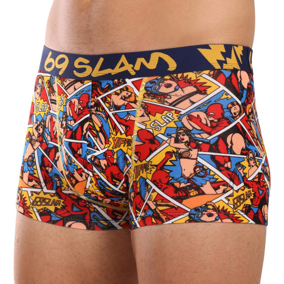 69SLAM Boxershorts för män hip bambu PERVERT HERO (MHBPVO-BB)