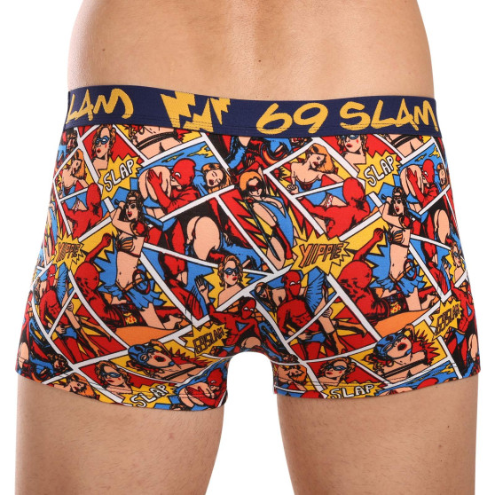 69SLAM Boxershorts för män hip bambu PERVERT HERO (MHBPVO-BB)