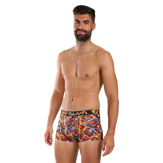 69SLAM Boxershorts för män hip bambu PERVERT HERO (MHBPVO-BB)