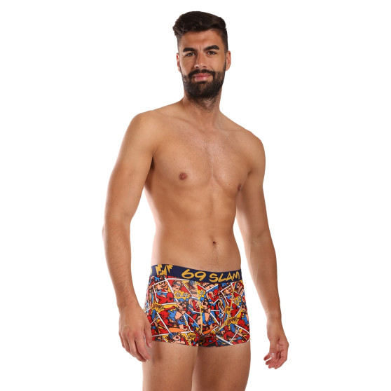 69SLAM Boxershorts för män hip bambu PERVERT HERO (MHBPVO-BB)