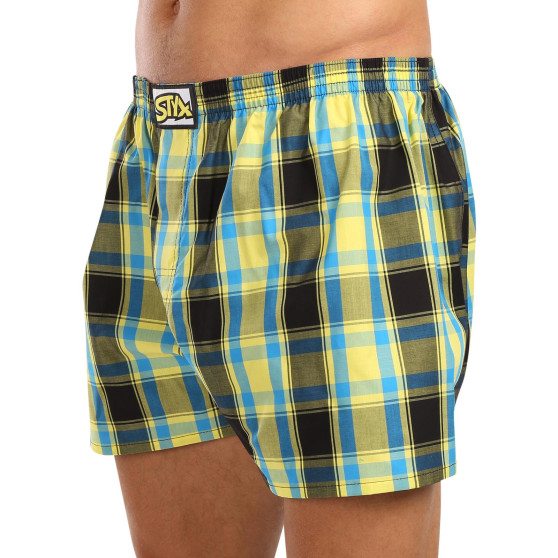 Boxershorts för herrar Styx klassiskt gummi överdimensionerat flerfärgad (E1033)