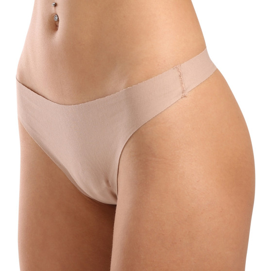 Stringtrosor för dam Lovelygirl beige (6087-nude)