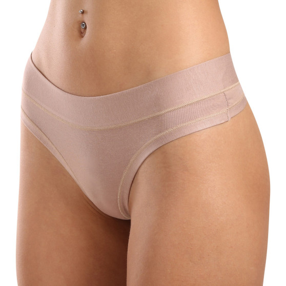 Stringtrosor för dam Lovelygirl beige (3678-nude)