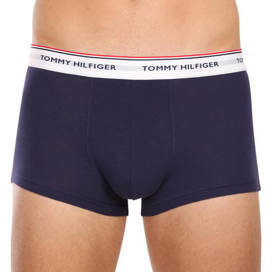 3PACK Tommy Hilfiger boxershorts oversized mörkblå för herr (1U87905252 05G)