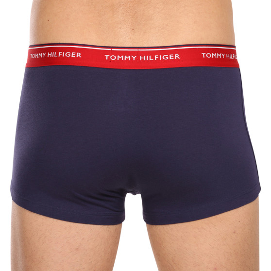 3PACK Tommy Hilfiger boxershorts oversized mörkblå för herr (1U87905252 05G)