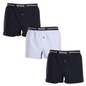 3PACKBoxershorts för herrar BOSS flerfärgad (50480034 403)