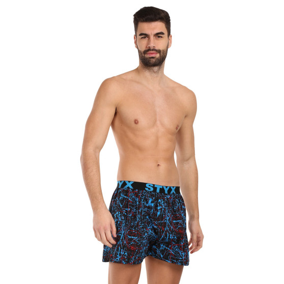 5PACK Boxershorts för herrar Styx art sports gummi flerfärgad (5B1183789)