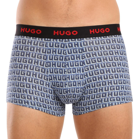 3PACK Boxershorts för herrar HUGO multicolour (50517894 975)