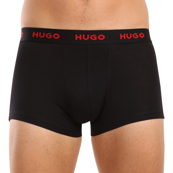 3PACK Boxershorts för herrar HUGO multicolour (50517894 975)