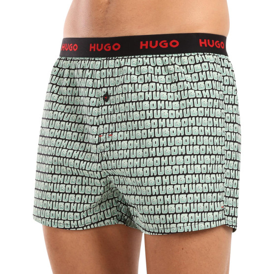 3PACKBoxershorts för herrar HUGO flerfärgad (50518079 972)