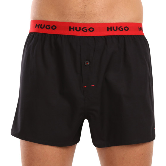 3PACKBoxershorts för herrar HUGO flerfärgad (50518079 972)