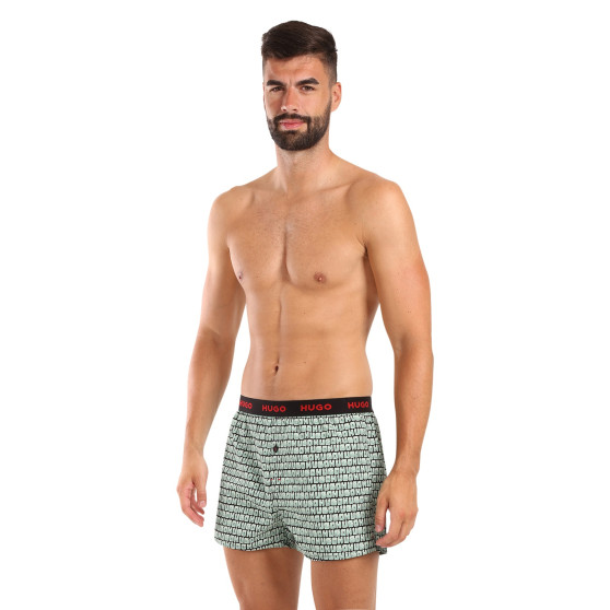 3PACKBoxershorts för herrar HUGO flerfärgad (50518079 972)