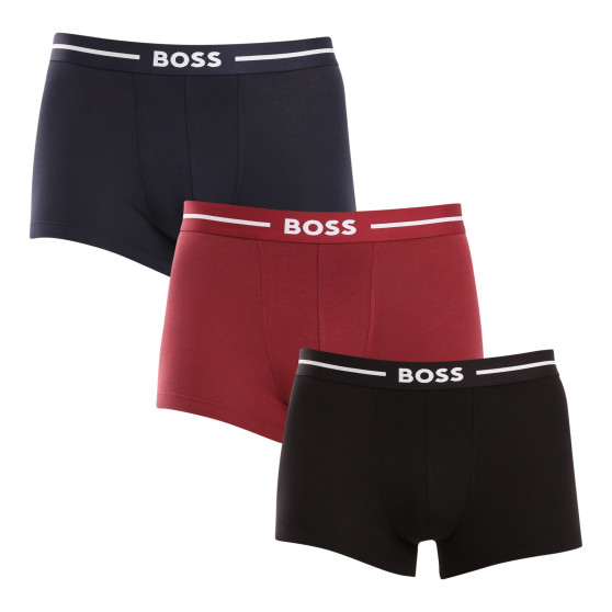 3PACK Boxershorts för herrar BOSS multicolour (50517833 972)