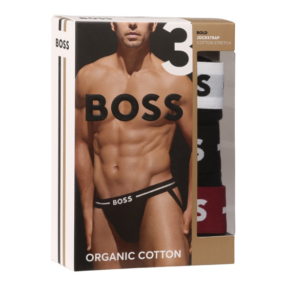 3PACK Jockar för herrar BOSS multicolour (50517823 968)