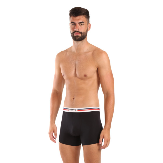 4PACK Boxershorts för herrar Levis svart (701224292 001)