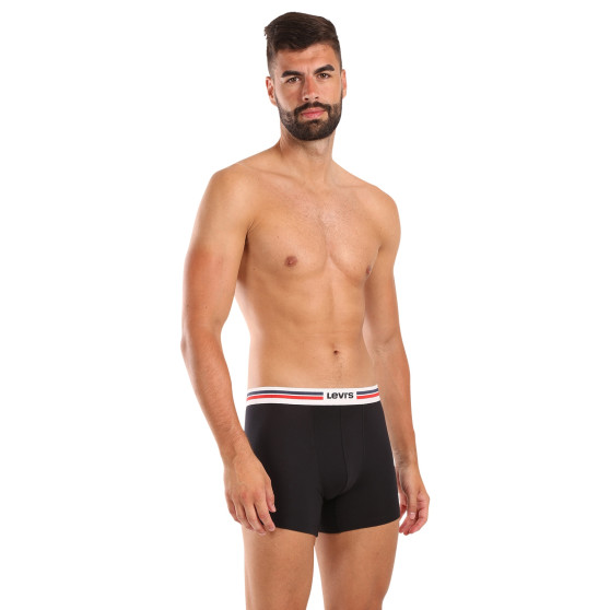 4PACK Boxershorts för herrar Levis svart (701224292 001)