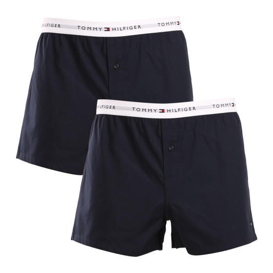 2PACKBoxershorts för herrar Tommy Hilfiger blå (UM0UM03376 0SU)