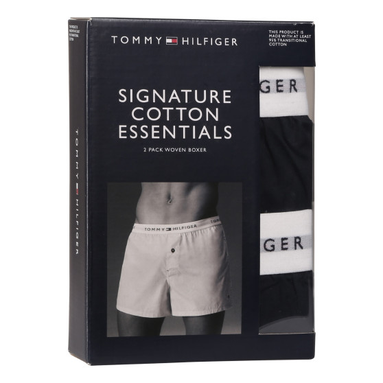 2PACKBoxershorts för herrar Tommy Hilfiger blå (UM0UM03376 0SU)