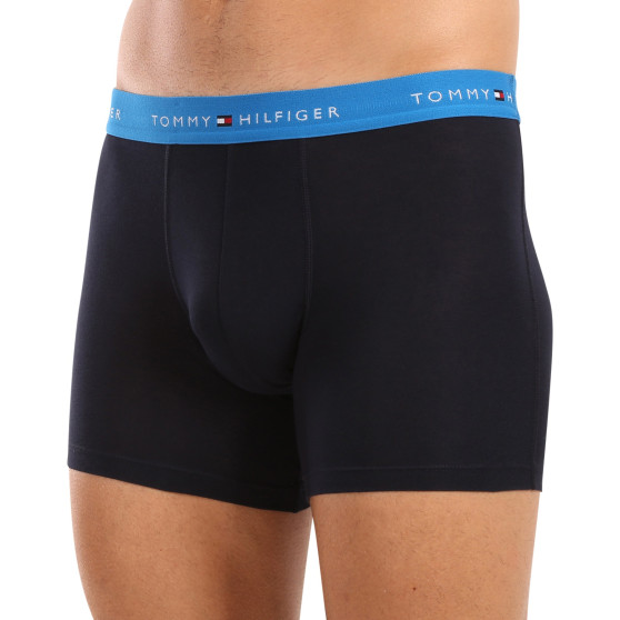 3PACK Boxershorts för herrar Tommy Hilfiger mörkblå (UM0UM02765 0VZ)