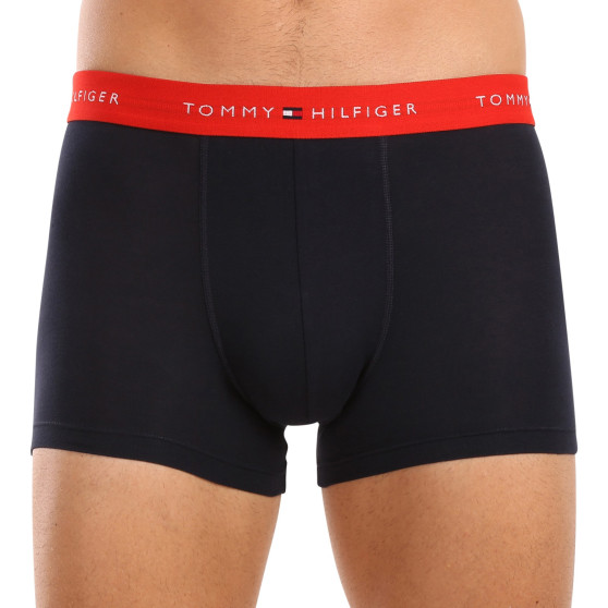 3PACK Boxershorts för herrar Tommy Hilfiger mörkblå (UM0UM02763 0S0)