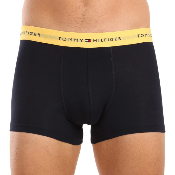 3PACK Boxershorts för herrar Tommy Hilfiger mörkblå (UM0UM02763 0S0)