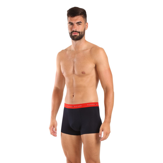 3PACK Boxershorts för herrar Tommy Hilfiger mörkblå (UM0UM02763 0S0)