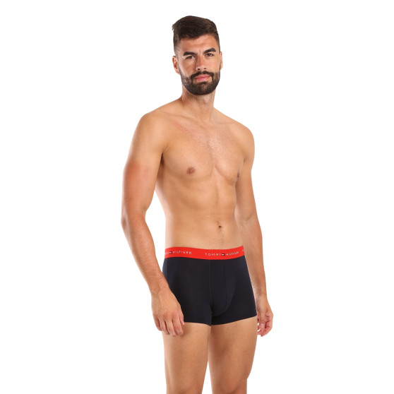 3PACK Boxershorts för herrar Tommy Hilfiger mörkblå (UM0UM02763 0S0)